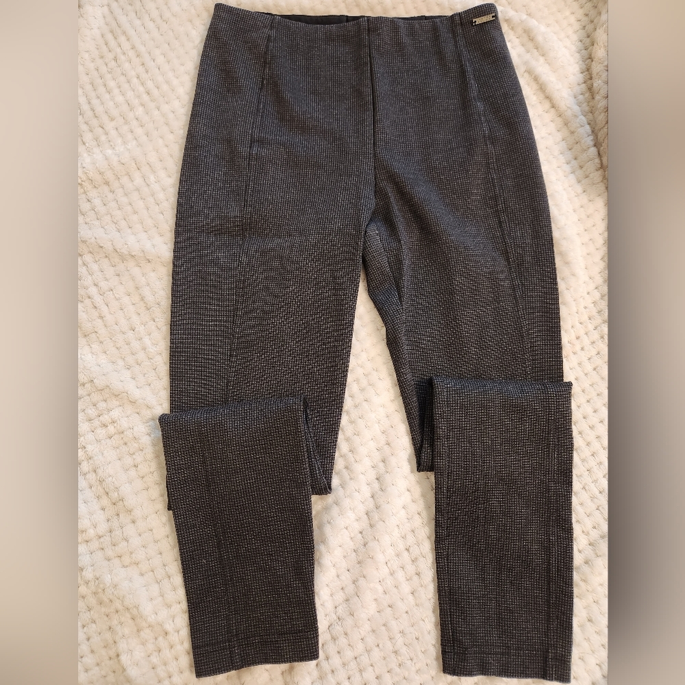 Ivanka Trump Houndstooth Jeggings, Size Small